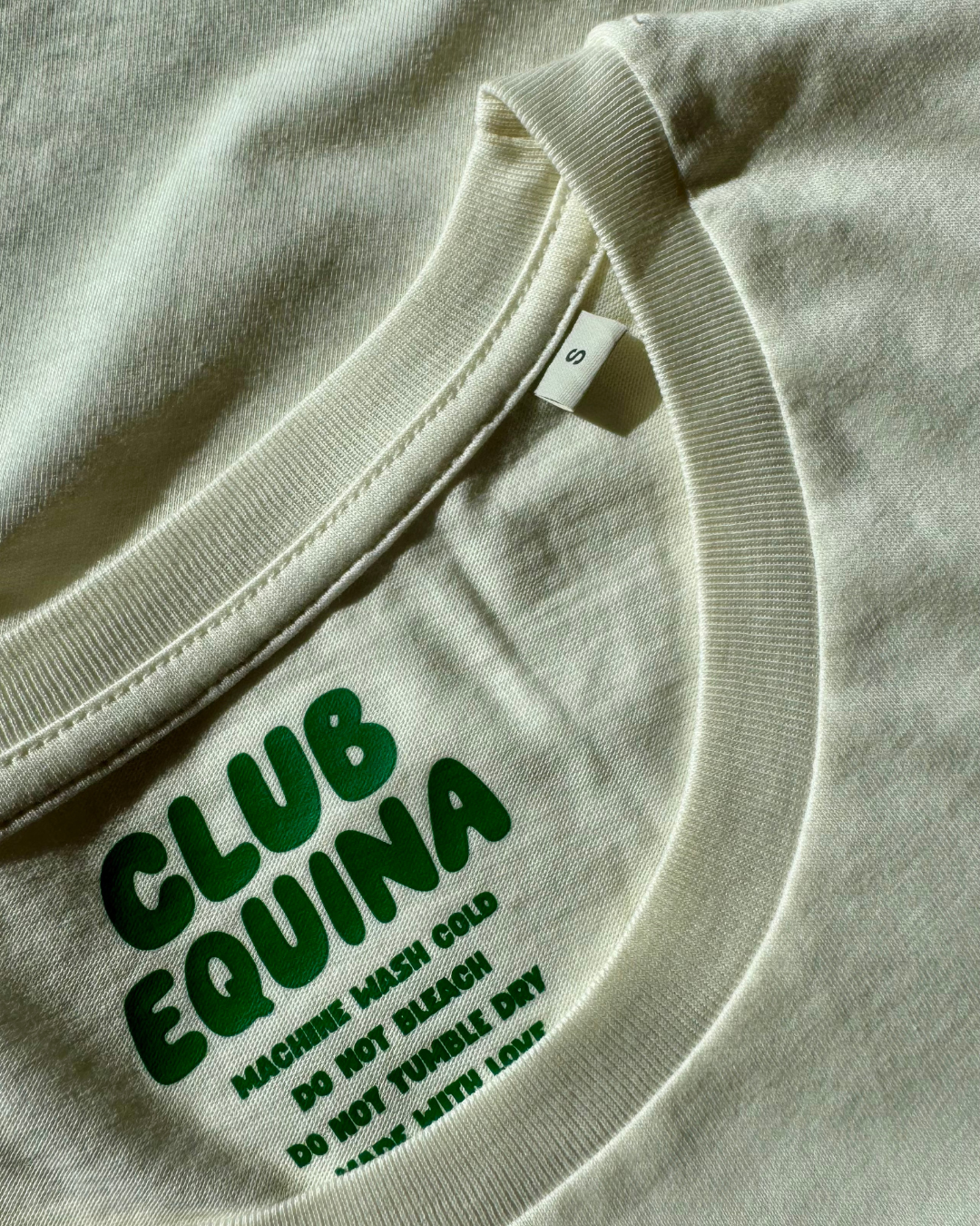 Club Equina T-Shirt Off White
