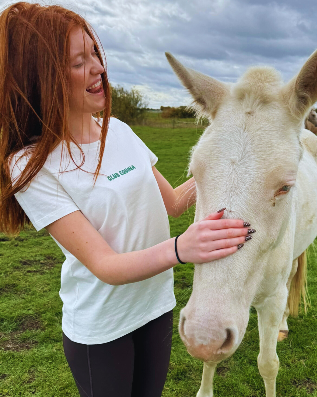 Club Equina T-Shirt Off White