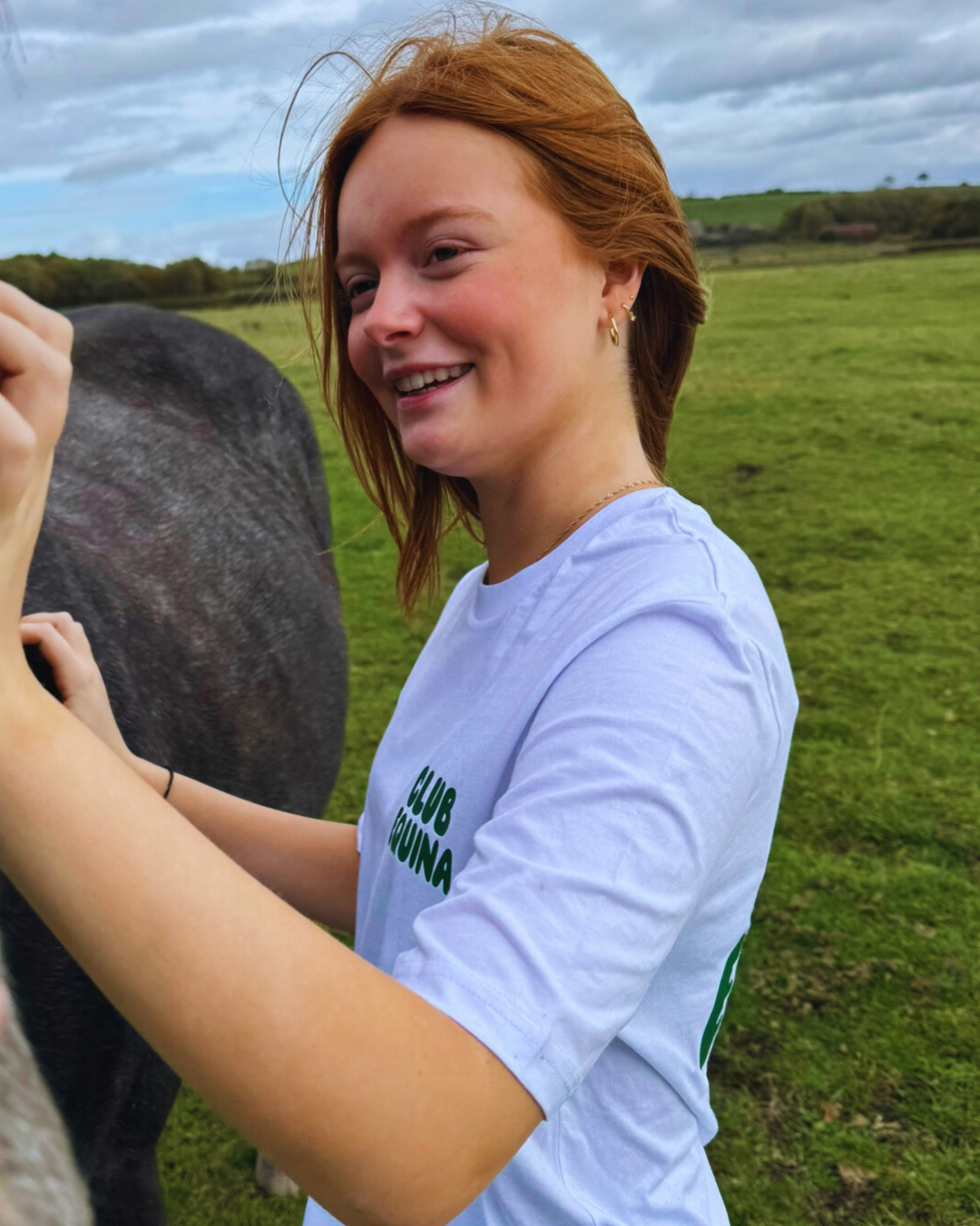 Club Equina Riders T-Shirt White