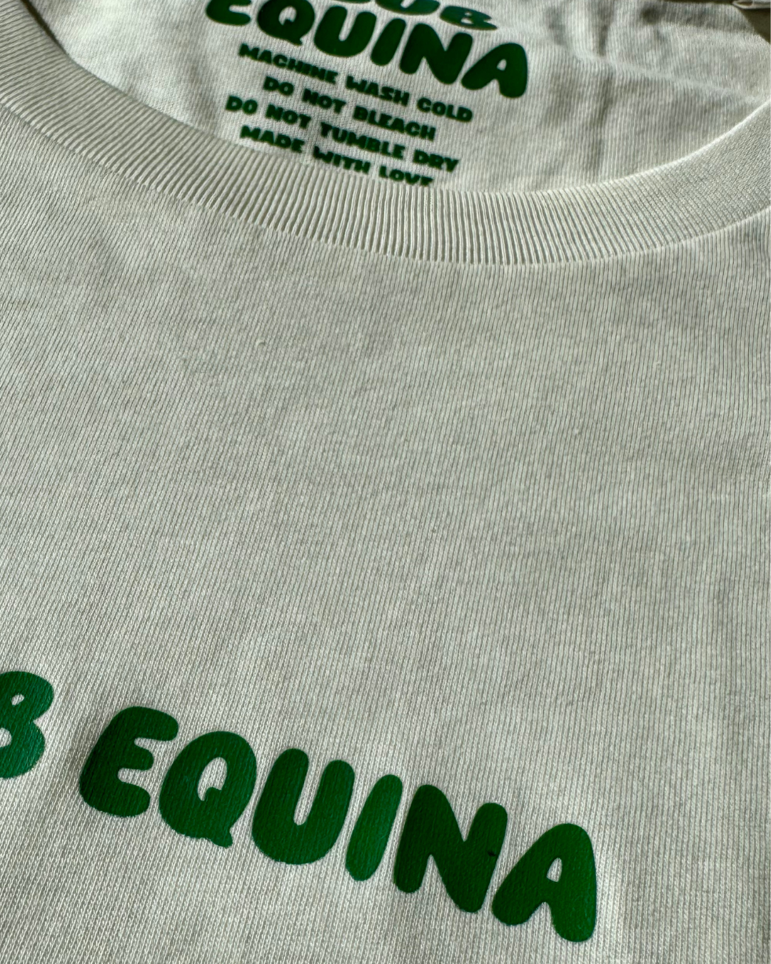 Club Equina T-Shirt Off White