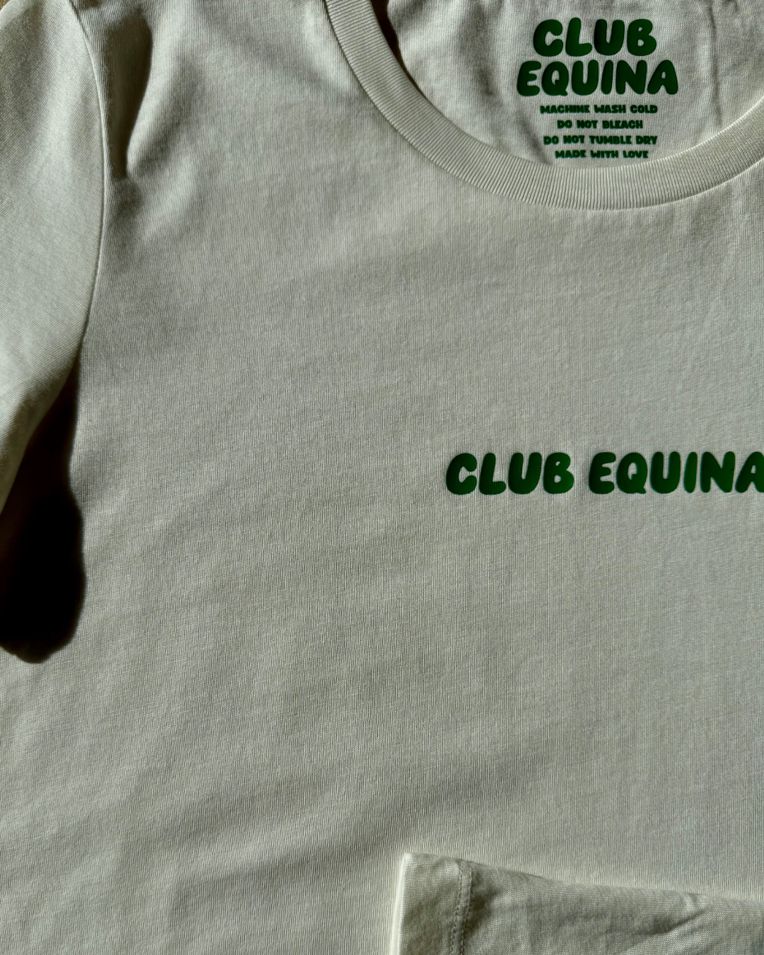 Club Equina T-Shirt Off White